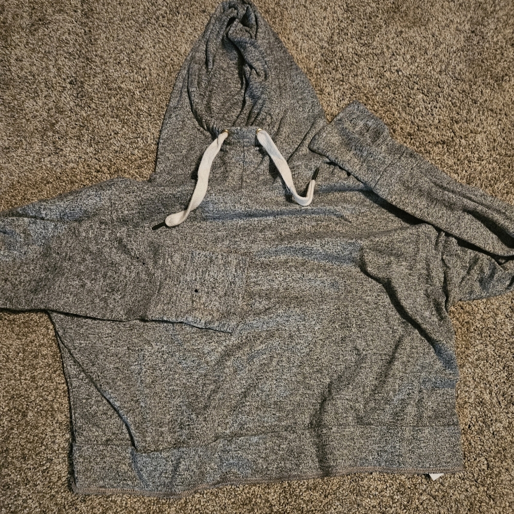 Old Navy Heather Gray Womens Hoodie